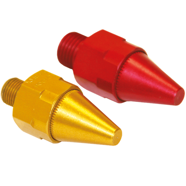 Beck Air SS Nozzle X 1/4" BSP (Red)