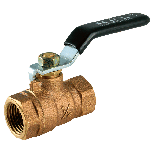 FT Pro 1.1/4"BSP BRONZEBALL Valve BSPT 2PIECE