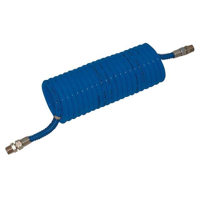 FT Pro 1/2" OD Recoil Hose Blue X 25FT and 3/8"