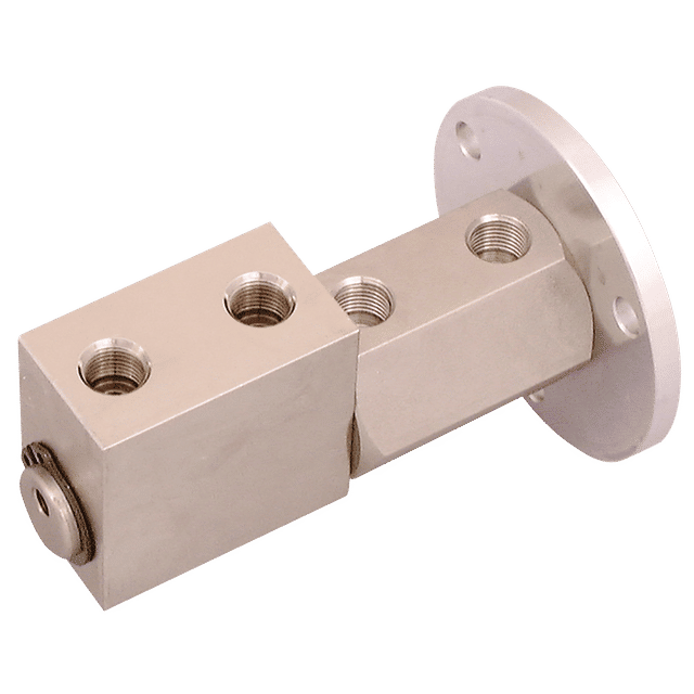 FT Pro 2 X 1/4" BSP Male Inlet X 2 X 1/4" BSP Female Outlets Rotating Joint