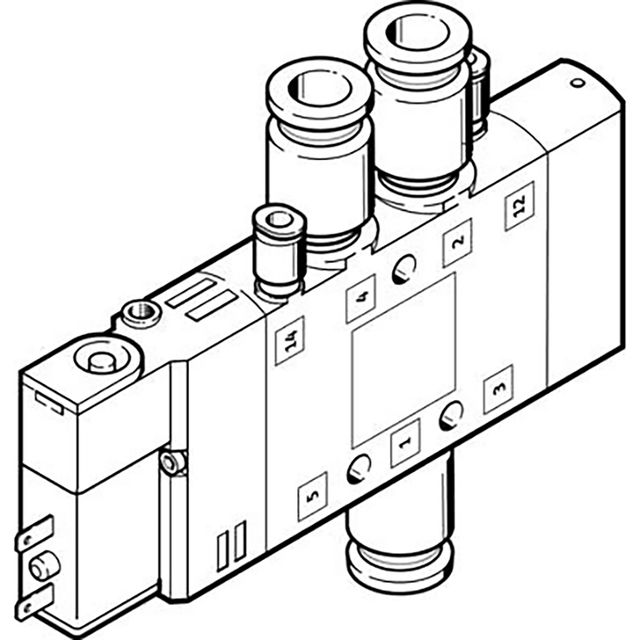 Festo CPE14-M1BH-5LS-QS-6 Solenoid Valve