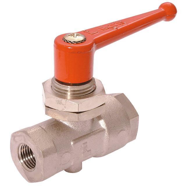 Parker Legris 1/4" BSPF X 7MM 12MM OD Ball Valve 2/2 with Push-In