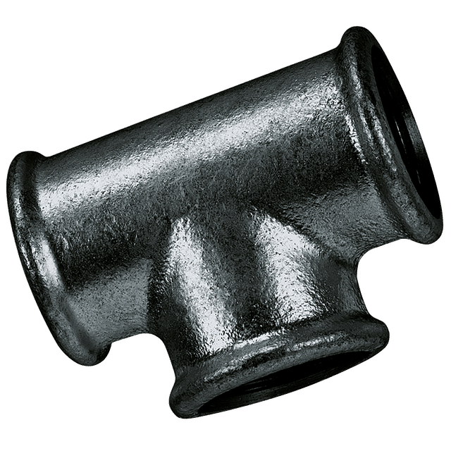 FT Pro 1.1/4"BSP F90 Equal Tee Black