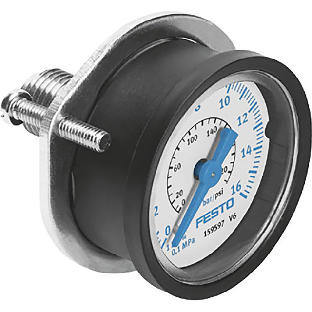 Festo FMA-40-10-1/4-En Flanged Gauge