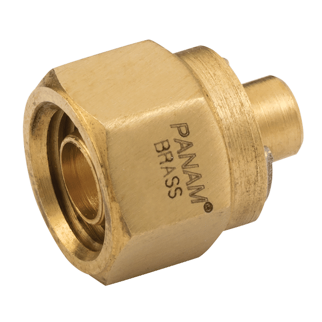 PANAM Plug 10 OD Brass