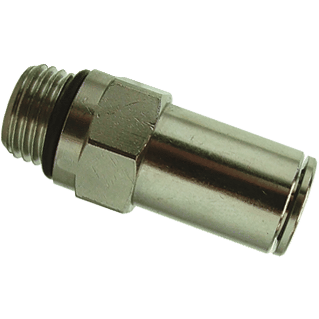 C Matic Male Stud with Check Valve 6MM to G1/4