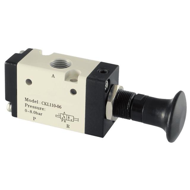 FT Pro 1/4" 3/2 Push Pull Valve