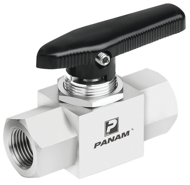 PANAM 1/4" NPT 316 SS Ball Valve 6000 Psi Rated Ball Valve