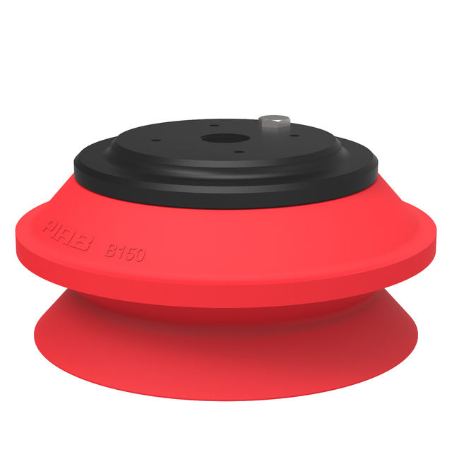 Piab Suction cup B150 Silicone G1/2" female Al, mesh filter