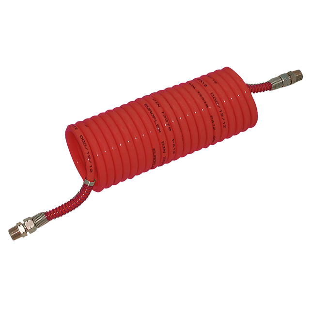 FT Pro 1/2" OD Recoil Hose Red X 25FT and Ends