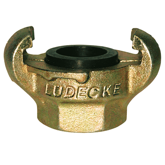 Ludecke DIN 3489 Claw Coupling Female 1"