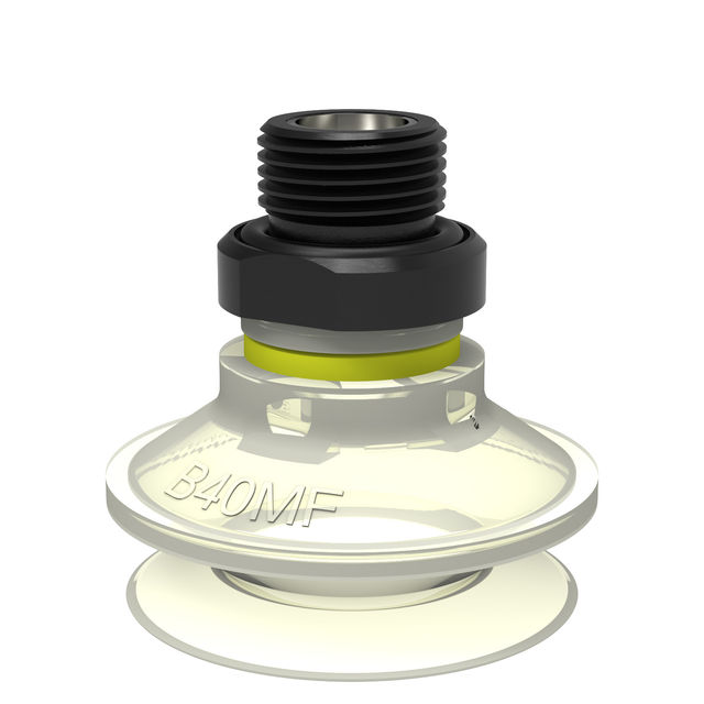 Piab Suction cup B40MF Thermoelastic polyurethane G3/8" male, mesh filter
