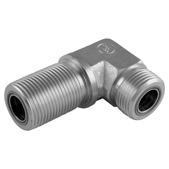 Burnett & Hillman 9/16" ORFS M/M 90 Forged Bulkhead