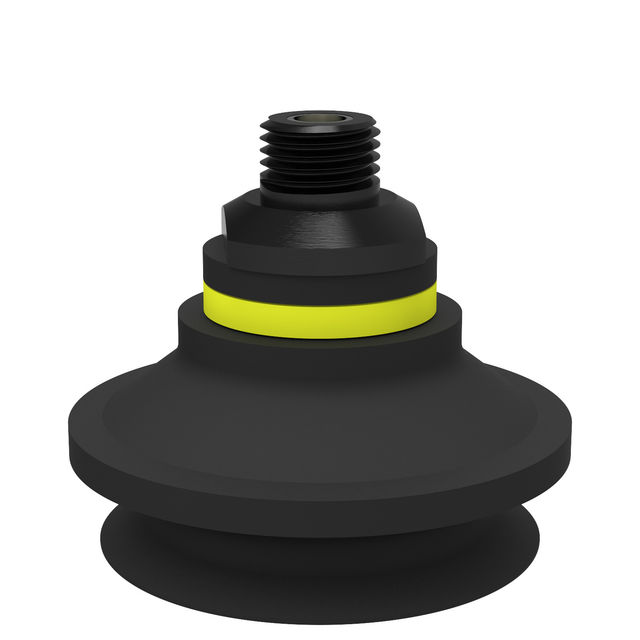 Piab Suction cup B50-2 Nitrile-PVC 1/4" NPT male, mesh filter