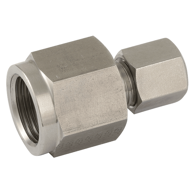 PH Industrie 8MM OD X 1/2 BSPP Female Gauge Adaptor (S)