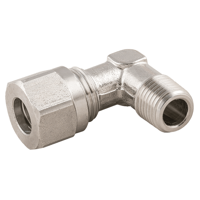 Aignep 1/8" BSPT Male X 8MM OD Male Stud Elbow