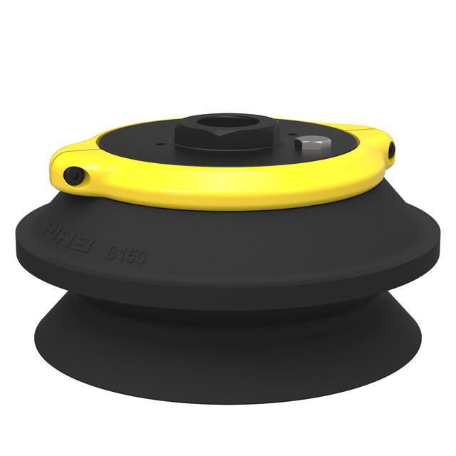 Piab Suction cup B150 Nitrile-PVC G3/4" female, mesh filter