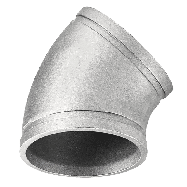 Aircom 45° Aluminium Elbow with Grooved Ends