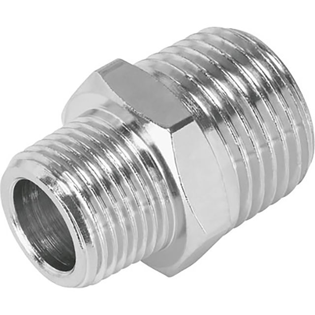 Festo 1/2" BSPT Male X 3/4" BSPT Male Double Nipple Sold in Multiples Of 10 Only