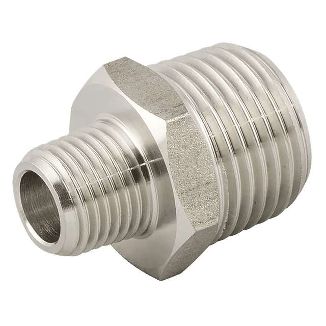 Aignep 1/4" BSPT Male X 3/8" BSPT Male Adaptor
