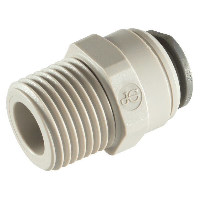 John Guest 1/4" OD X 1/4" BSPT Male Straight Adaptor