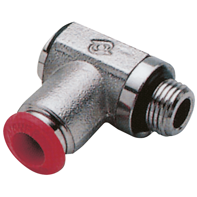 Aignep 06MM OD Tube X M5MET Male Swivel Banjo