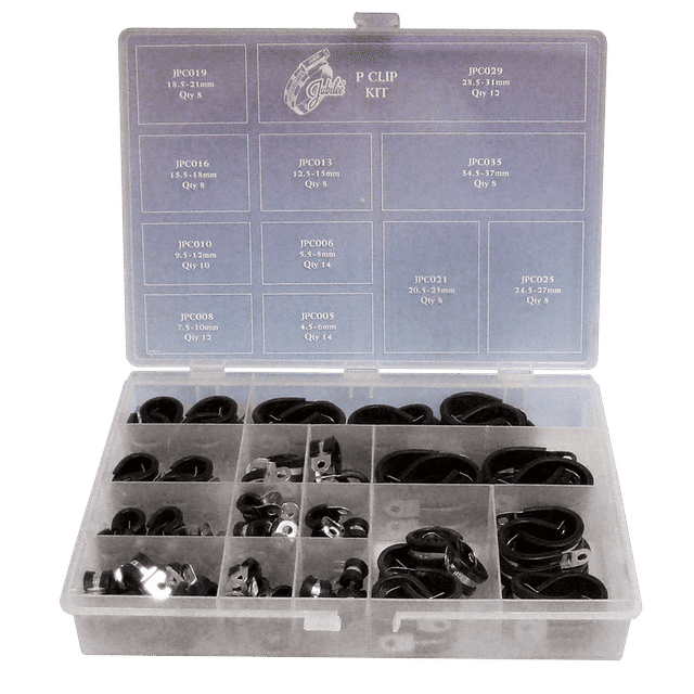 Jubilee Mild Steel P Clips MS
