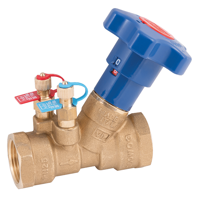 FT Pro 1/2" Brass Double Reg Valve Screwed BSP