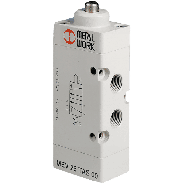 Metal Work Plunger Valve 5/2 G1/8"
