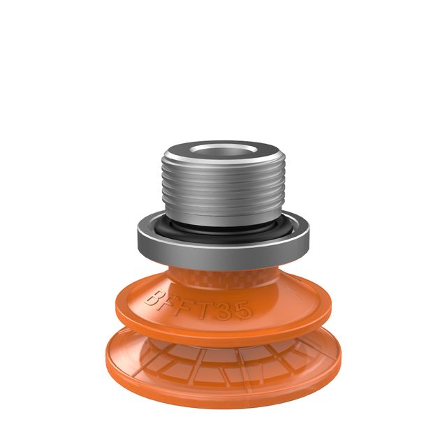 Piab Suction cup BFFT35P Polyurethane 60/60/30 G3/8" male - 1/8" NPSF female