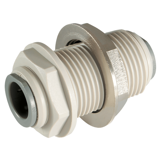 John Guest 3/8" OD Tube Bulkhead Connector