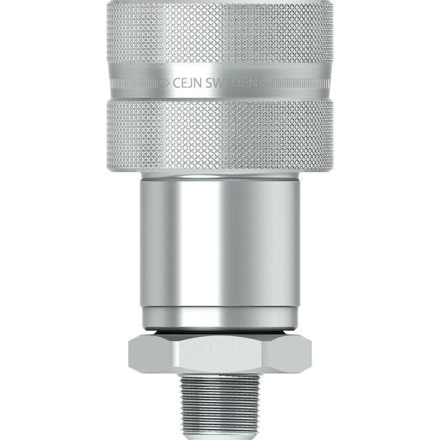 Cejn Coupling 1/4" NPT Male  NBRscrew to connect.