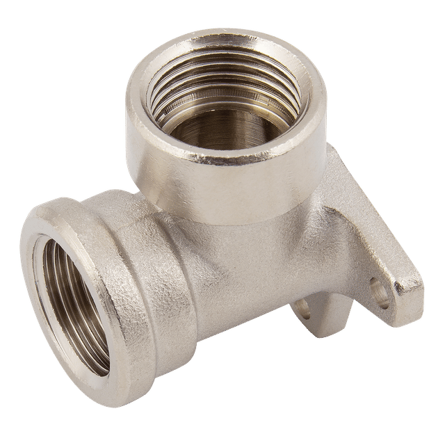 FT Pro 1/2" BSPP Female X 1/2" BSPP Female 90° Wall Bracket Fitting