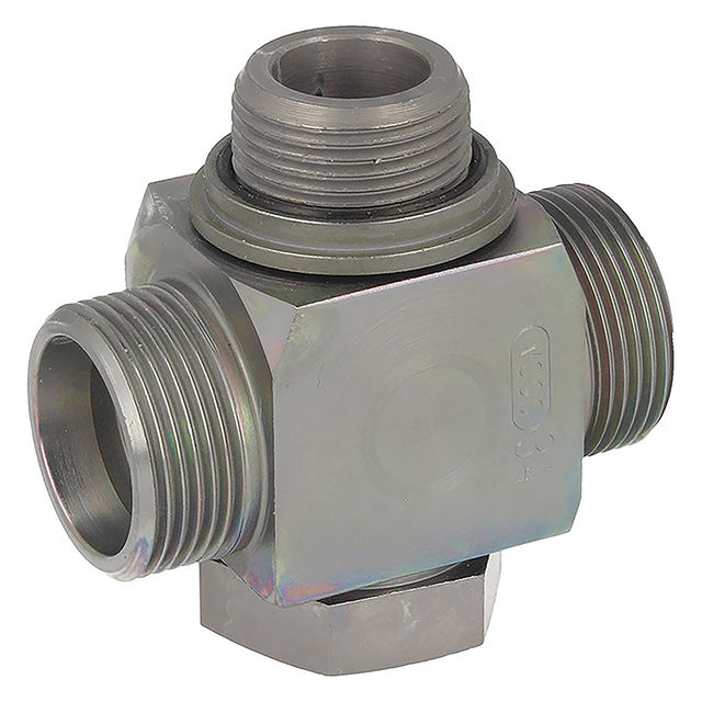 VOSS 3/8" BSPP Male X 12MM OD Banjo