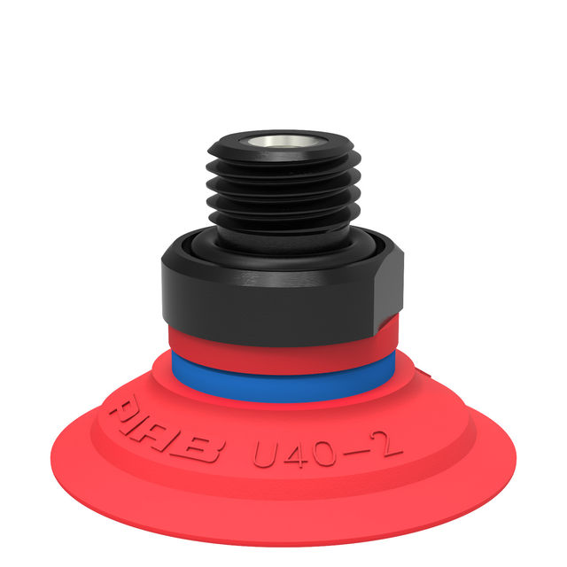 Piab Suction cup U40-2 Silicone G1/4" male, mesh filter