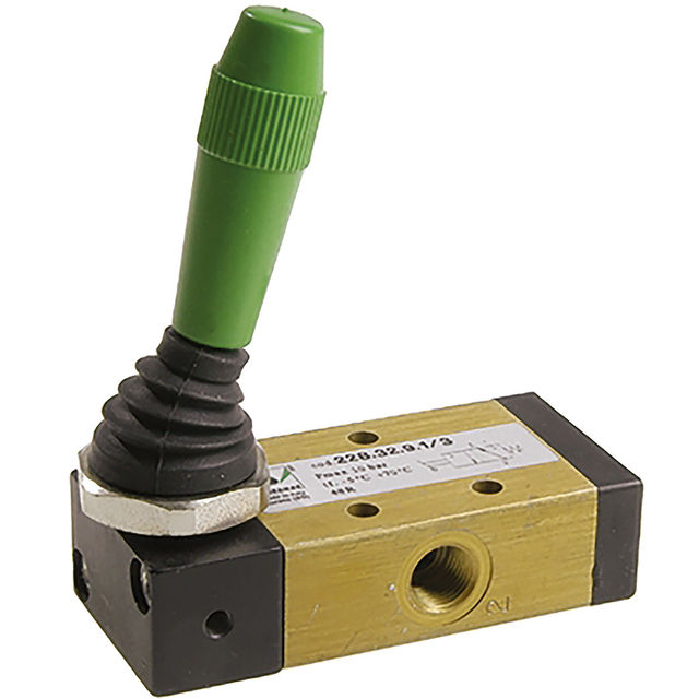 Pneumax 1/8" BSPP Female Lever Valve