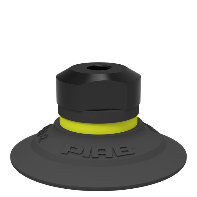Piab Suction cup F30-2 Chloroprene M5 female, dual flow control valve