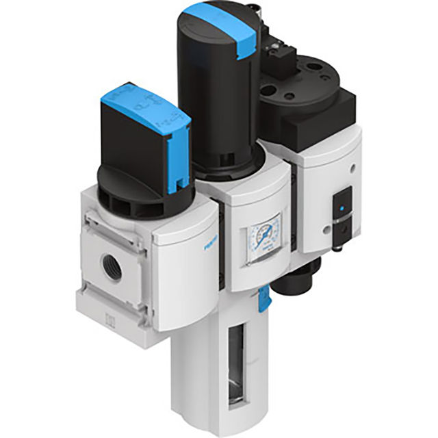 Festo 1/2" Filter Regulator Output Pressure 10 Bar