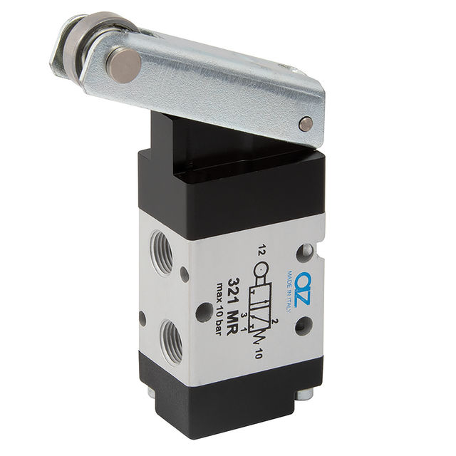 AZ Pneumatica 1/8" BSPP Female Lever Valve