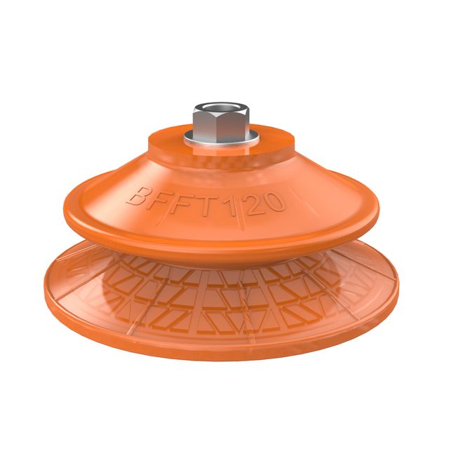 Piab Suction cup BFFT120P Polyurethane 60/60/30 G1/4" female, mesh filter