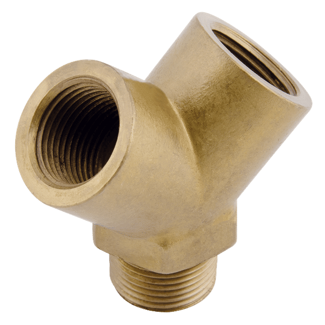 FT Pro 1/4" BSPP Female X 1/4" BSPT Male Equal Y Branch Outlet