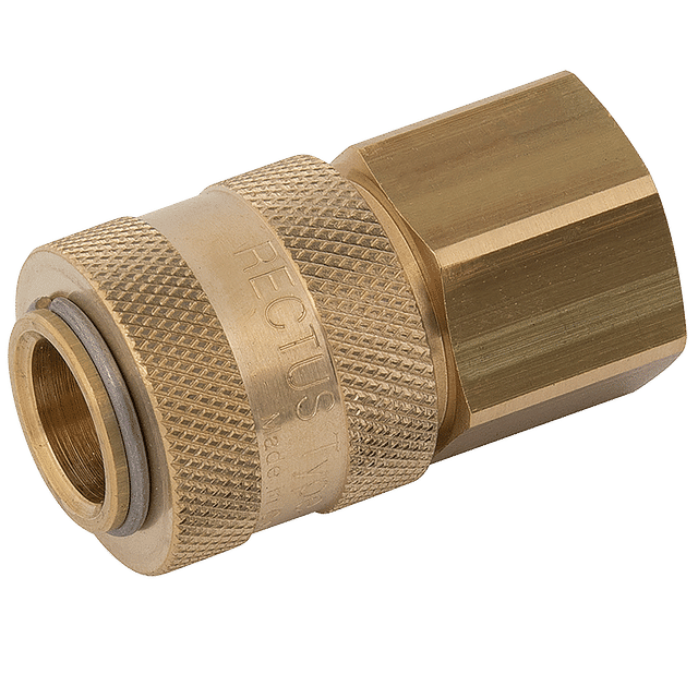 Parker Rectus 3/8" BSPP Female Coupling