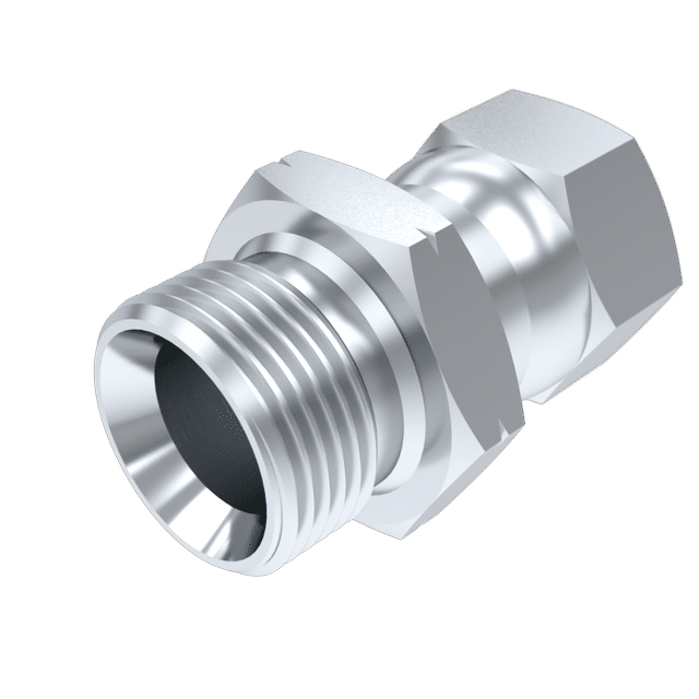 Burnett & Hillman M18 METRICX9/16" JIC Swivel 1.5MM Pitch Adaptor
