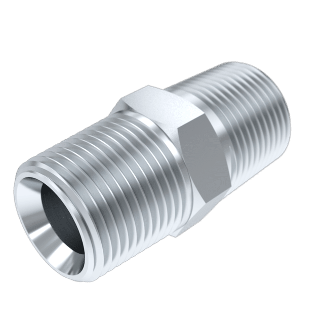 Burnett & Hillman 1/8" BSPT Male X 1/8" NPTF Male Adaptor