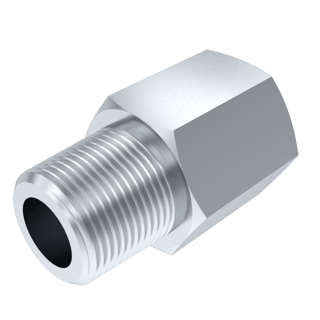 Burnett & Hillman 1/2" BSPT MALEX1/2" NPTF Male Extended Adaptor