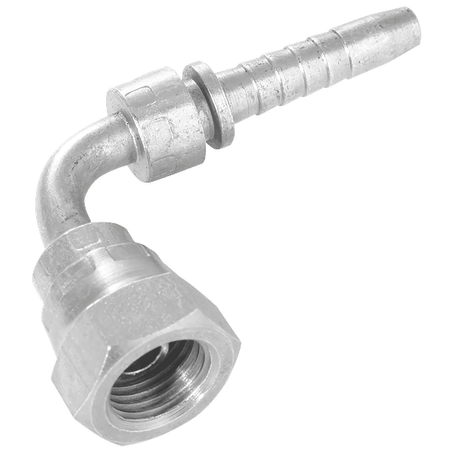 Burnett & Hillman 3/4" BSP Female Hydraulic Insert 60° Cone X Swept Hose Tail