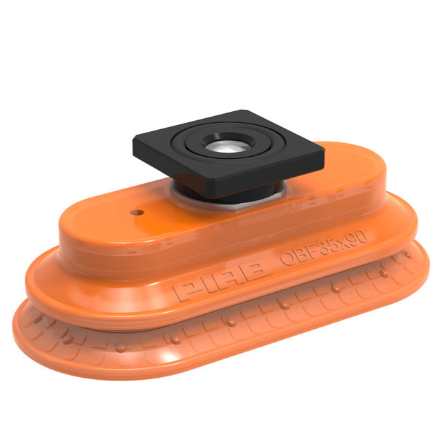 Piab Suction cup OBF35x90P Polyurethane 55/60 T-slot, mesh filter