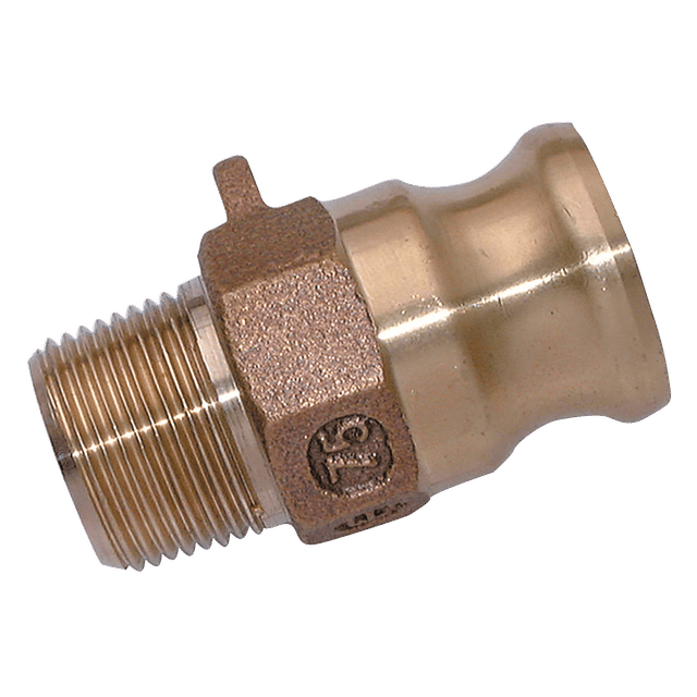 FT Pro Camlock Part F 3" NPT Brass