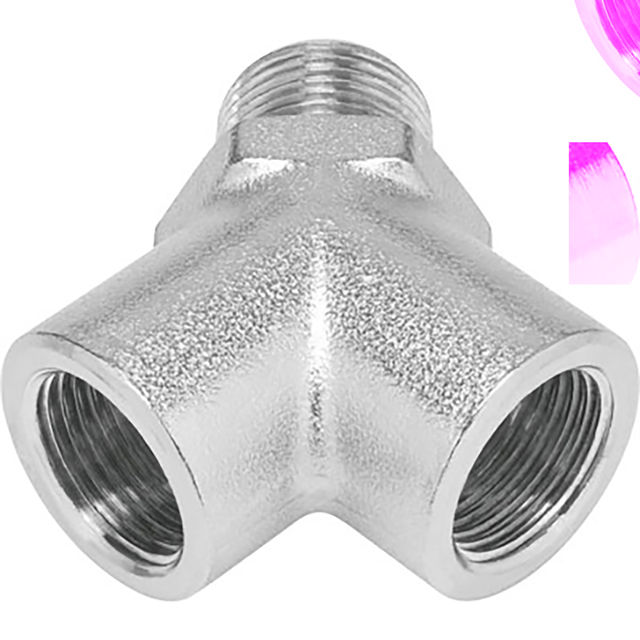 Festo 1/8" BSPT Male X 1/8" BSPP Female Y Sold in Multiples Of 10 Only
