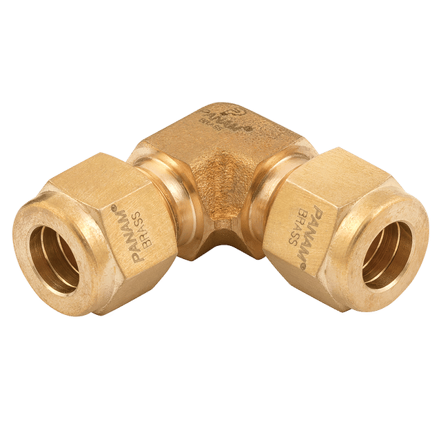 PANAM Union Elbow 10 OD Brass